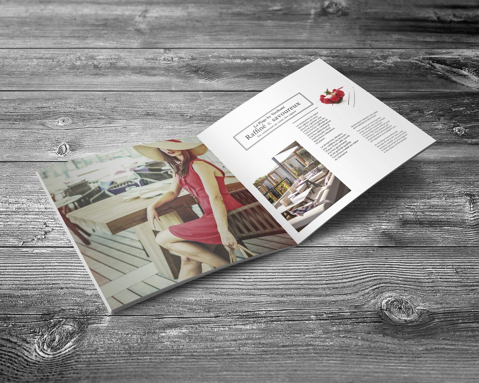 Création de la brochure de Verchant