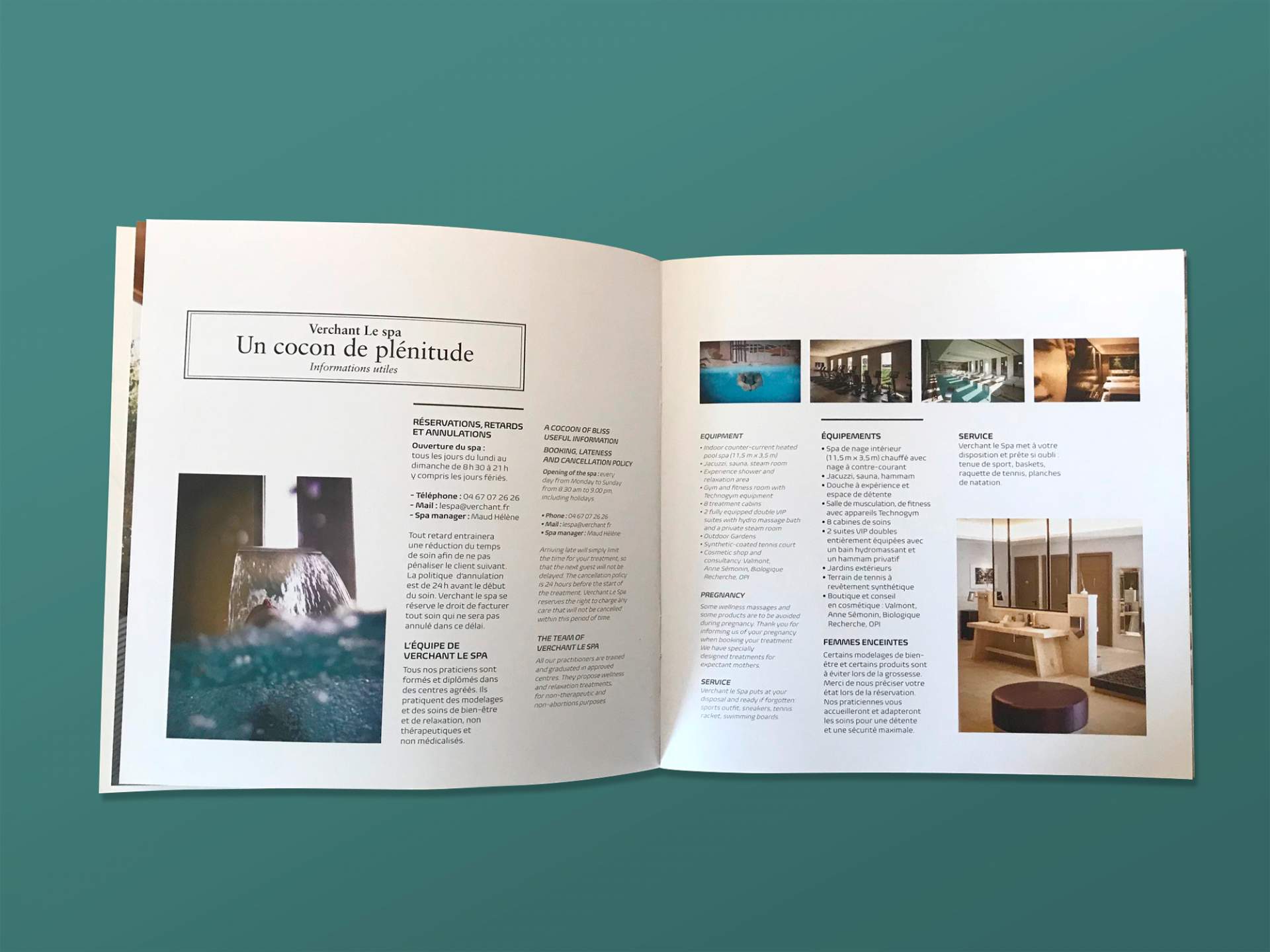 Création de la brochure de Verchant