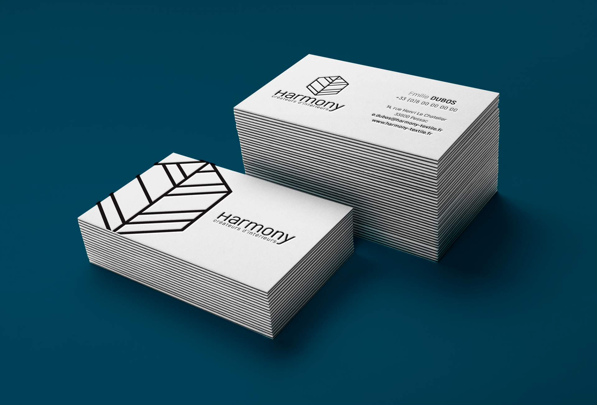 Création de l'identité visuelle d'Harmony