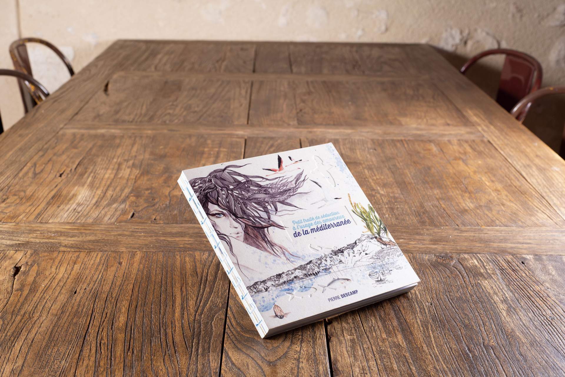 Création du livre de Pierre Descamp