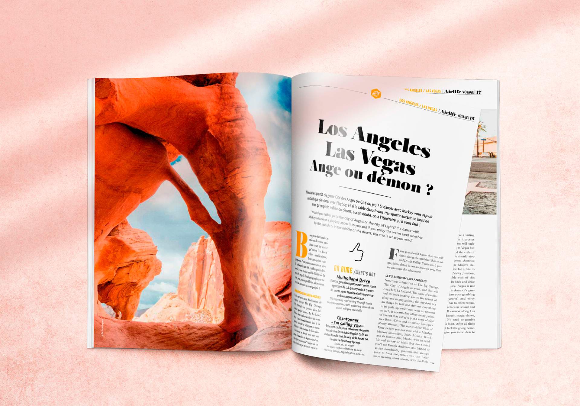 Création du magazine Airlife. Magazine de l’aéroport de Montpellier.
