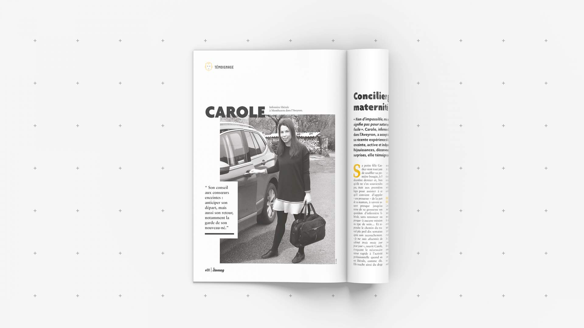 Création du magazine ilomag