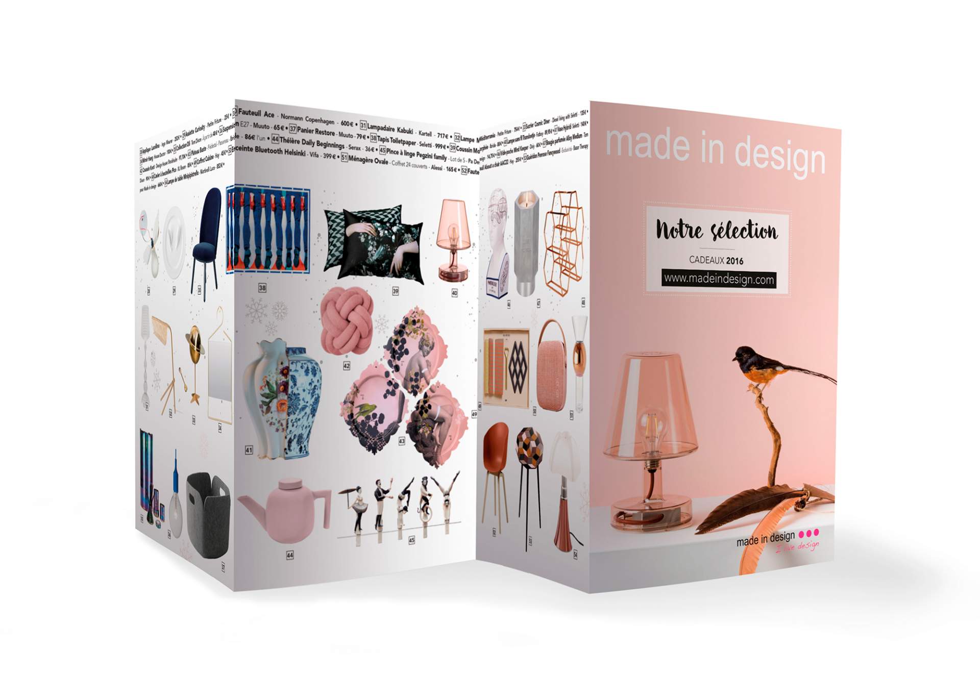 Création du dossier de presse de Made in Design