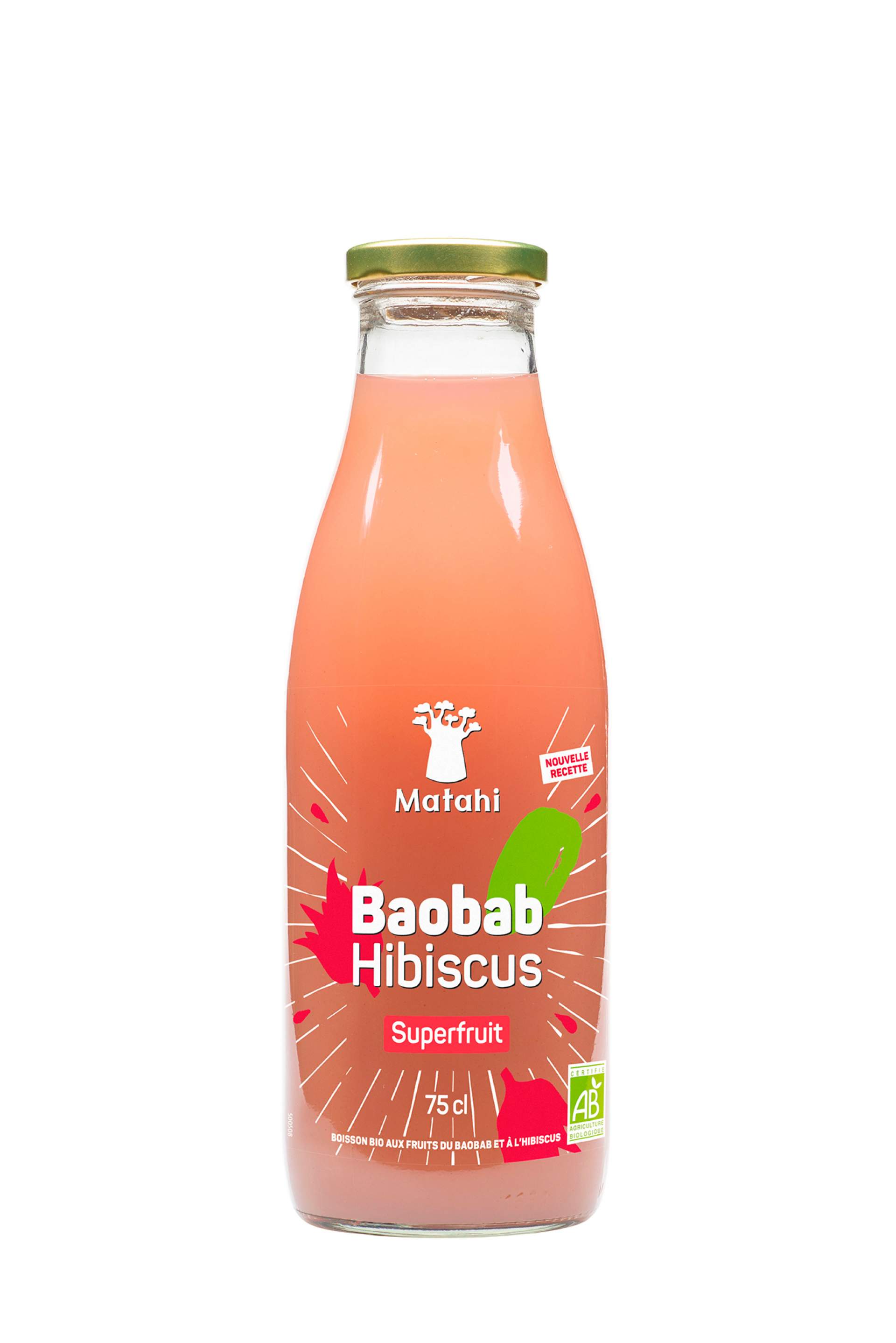 Création du packaging de la boisson hibiscus