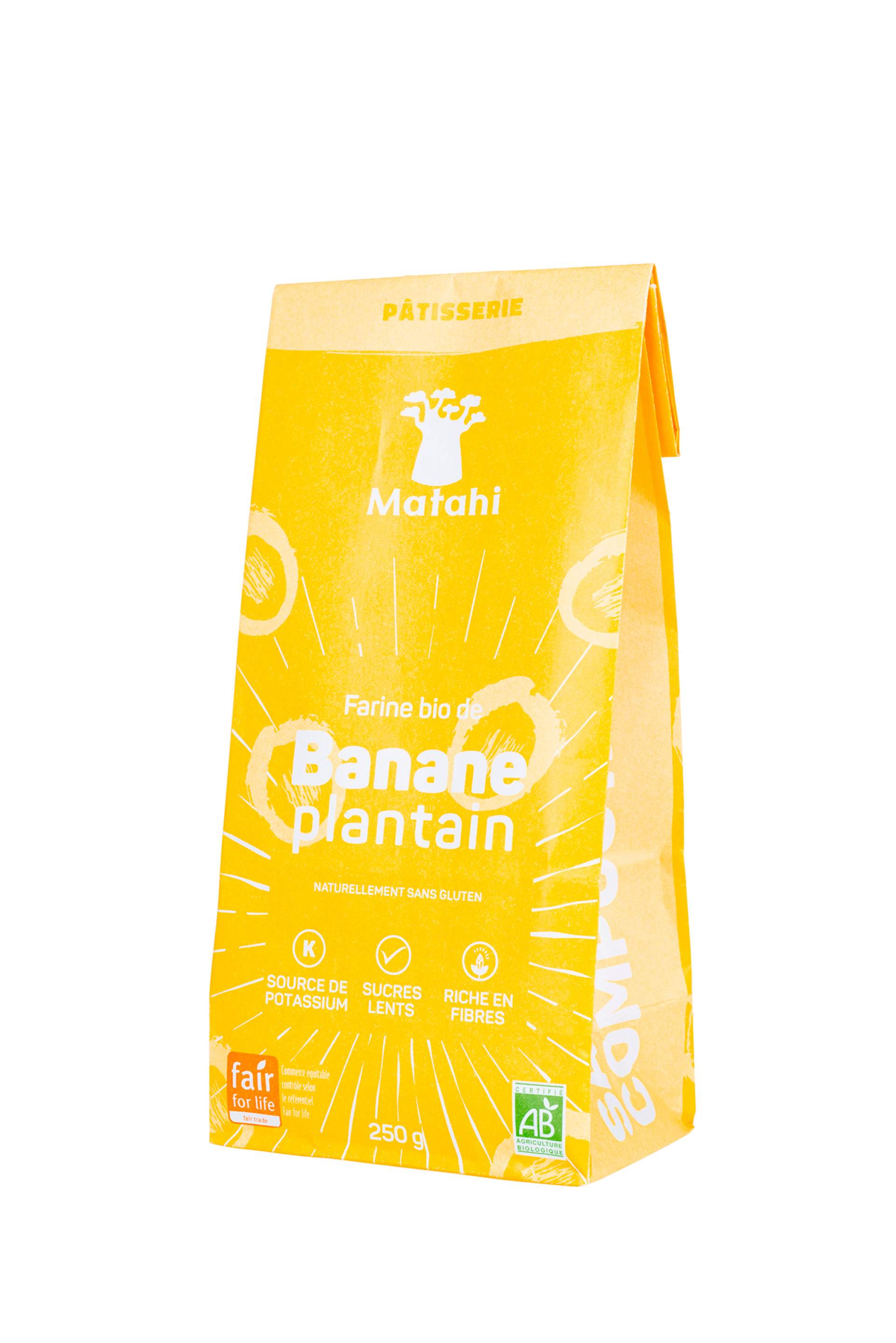 Création du packaging de la farine plantain