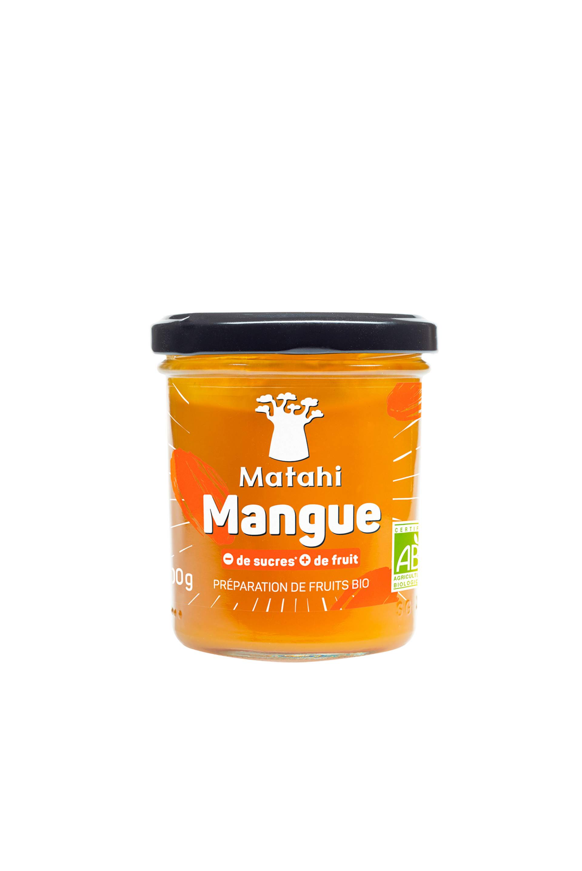 Création du packaging de la préparation mangue